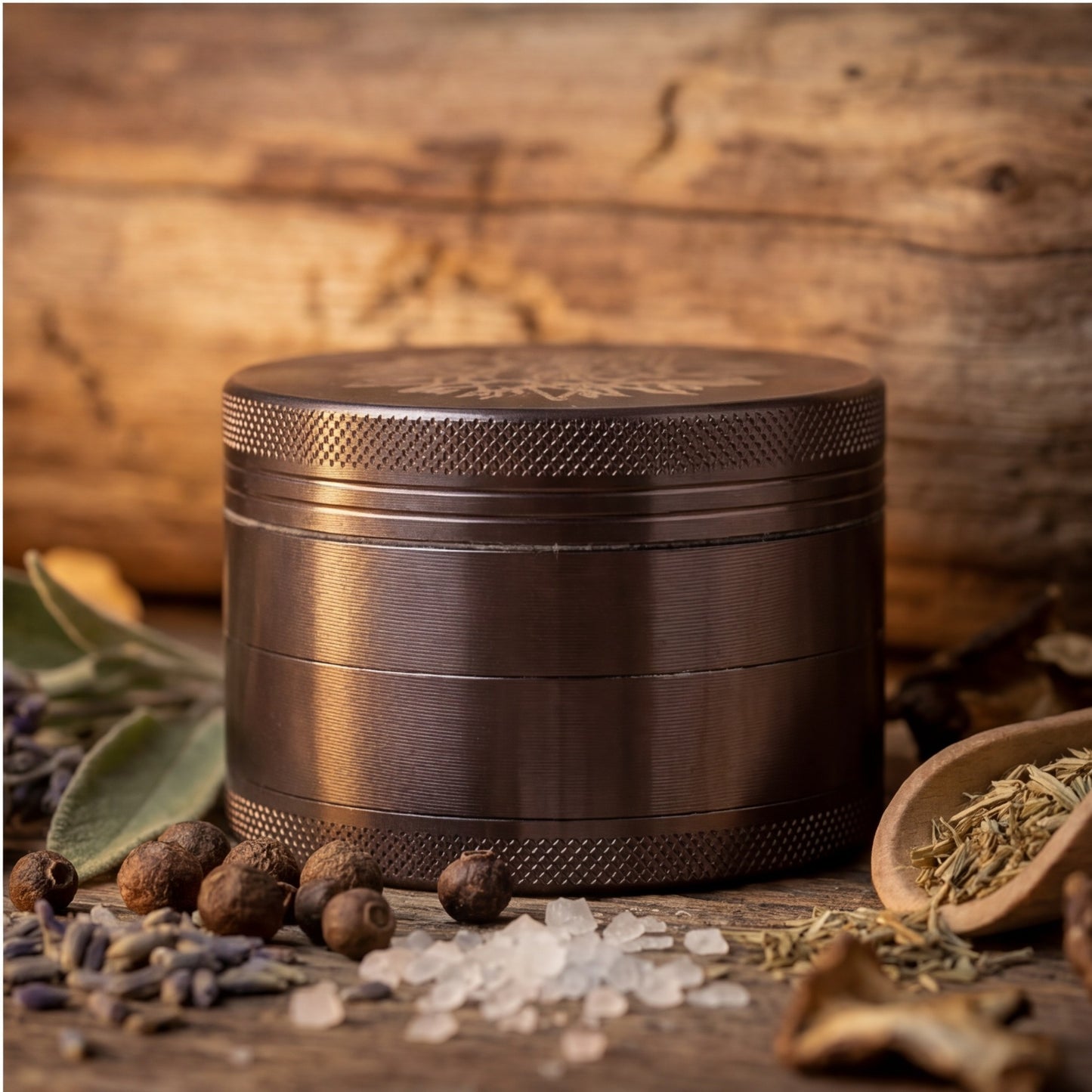 Sweet Gum Premium Stainless Steel Herb Grinder