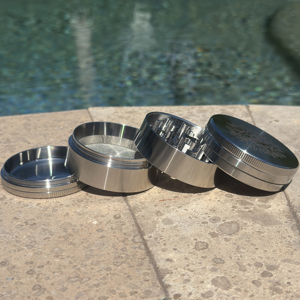 Sweet Gum Premium Stainless Steel Herb Grinder