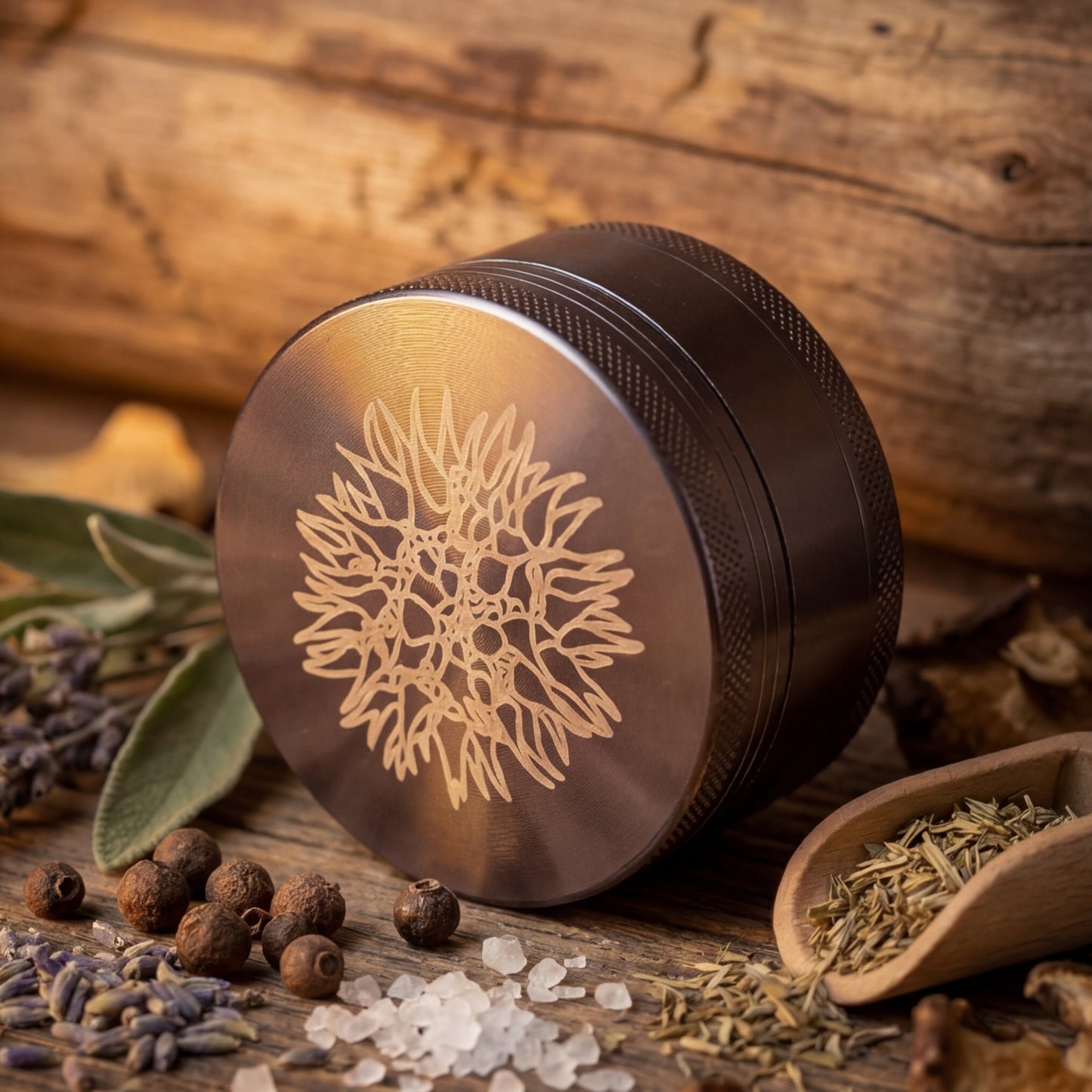 Sweet Gum Premium Stainless Steel Herb Grinder