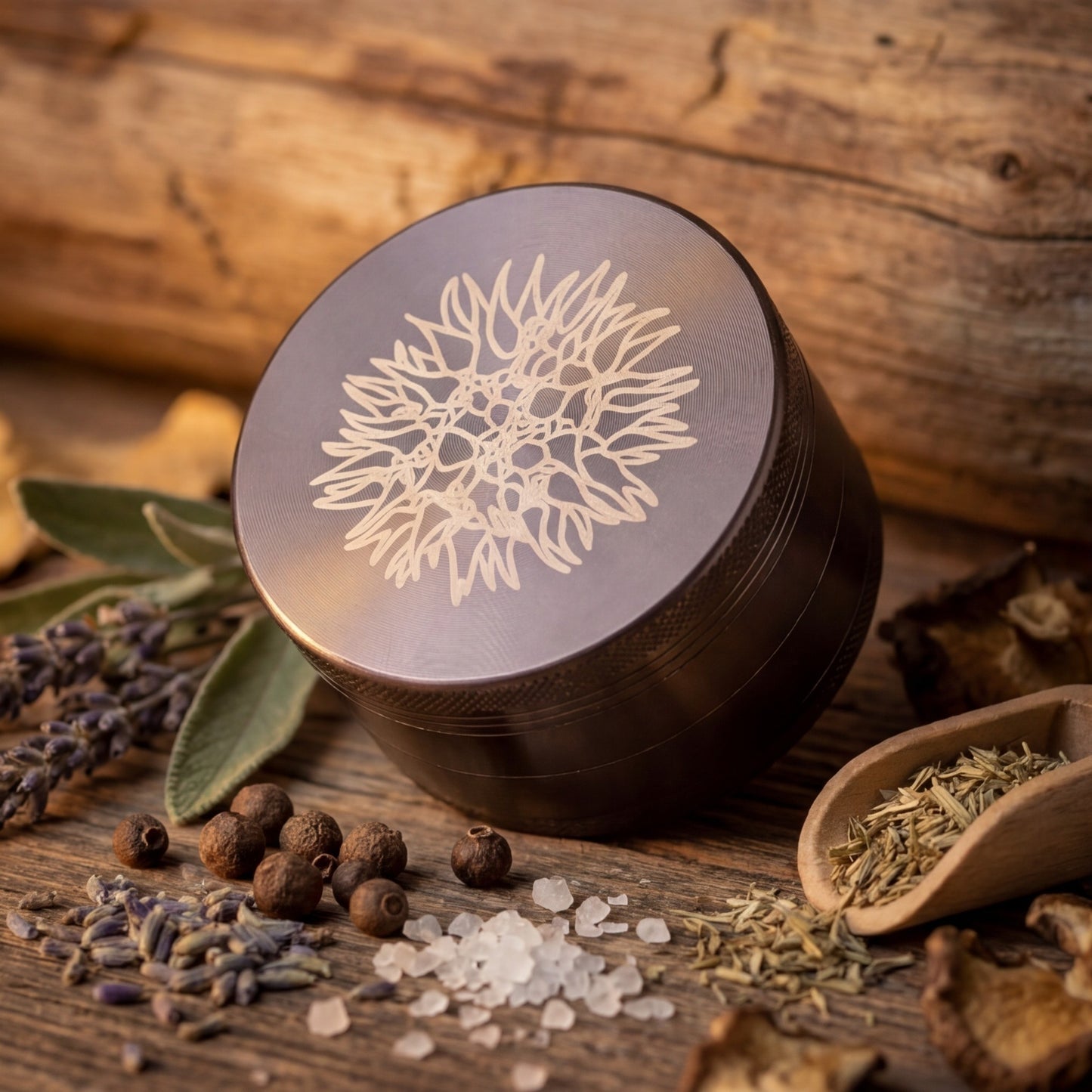 Sweet Gum Premium Stainless Steel Herb Grinder
